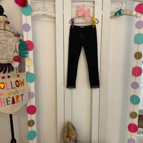 Deux Par Deux girls dark wash jeggings size 5 NWT - Picture 2 of 11